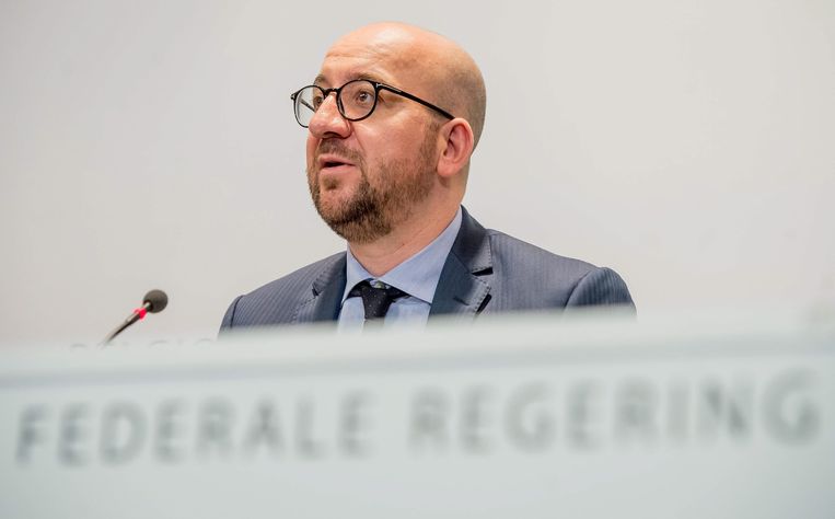 De Belgische premier Charles Michel Beeld anp