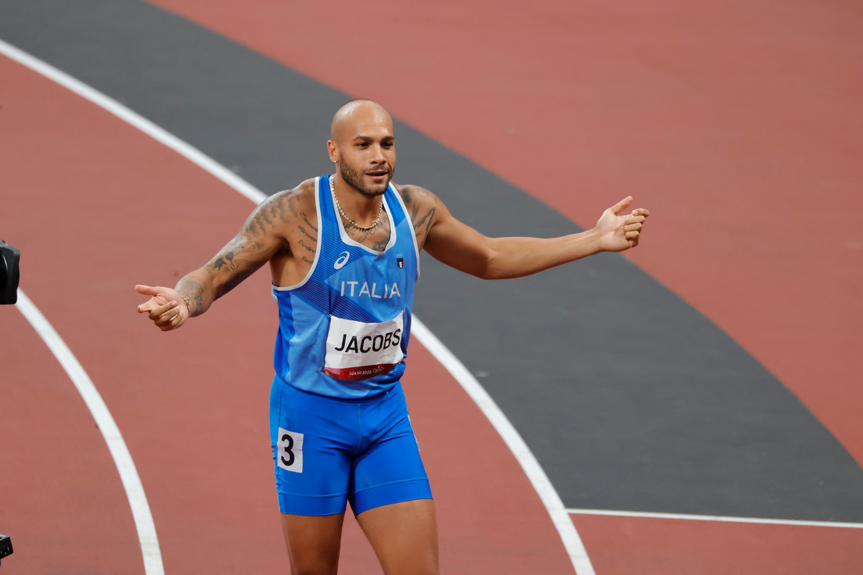 Lamont Marcell Jacobs. Beeld Photo News