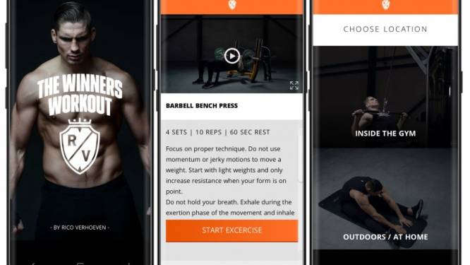 Rico Verhoeven lanceert eigen fitness app: 'Hoop Nederland in beweging te krijgen'