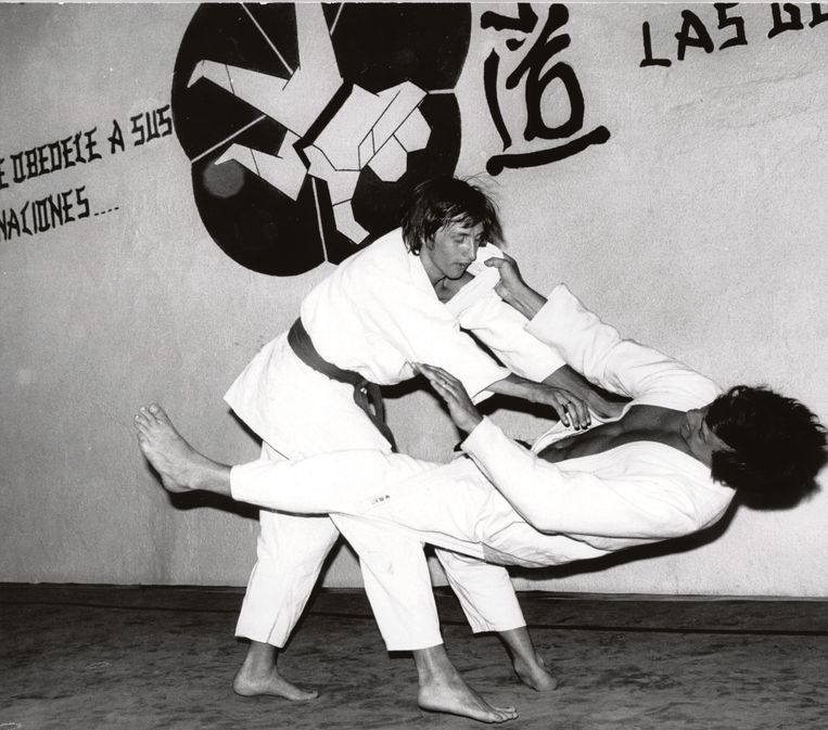 Judoka Johan. Beeld Familiearchief Johan Cruijff