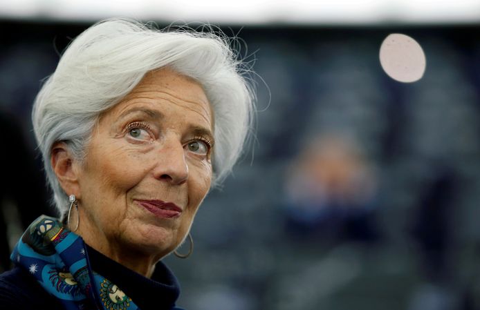 ECB-baas Christine Lagarde.