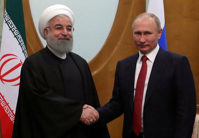 Woensdag hebben Rohani en Poetin hebben de conflictpartijen in Syrië opgeroepen om deel te nemen aan een zogeheten Congres der Volkeren