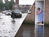 Noodweer in Brabant: straten en woningen onder water