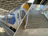 Weer treinen op station Tilburg: steile trappen vervangen