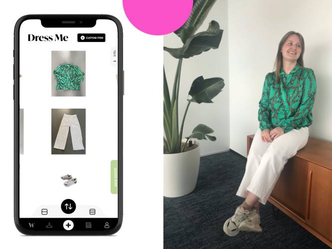 Redactrice Liesbeth test app die nieuwe combinaties maakt met kleren uit haar kast: “Deze outfit had ik zelf nooit bedacht”
