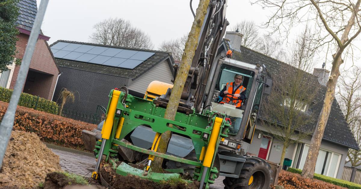Werk aan riool in Hoogeloon helpt tegen wateroverlast