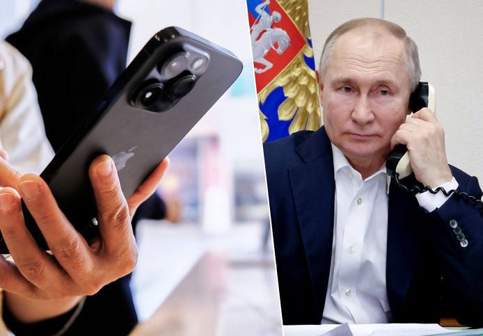 Het Kremlin zou ambtenaren hebben verboden om vanaf 1 april nog iPhones te gebruiken.