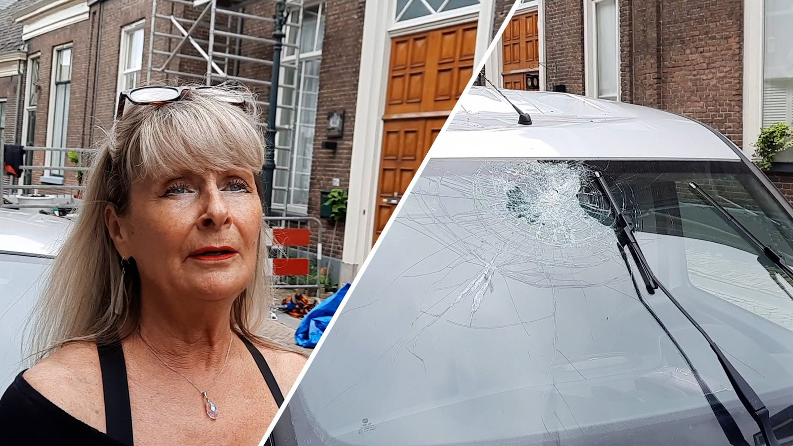 Auto van Jolanda uit Kampen is total loss na regen van