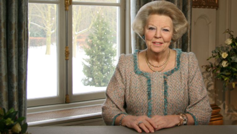 Koningin Beatrix was tijdens haar kersttoespraak kritisch over virtuele contacten via sms en internet. Foto ANP Beeld 