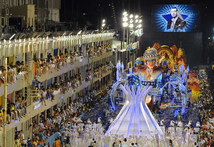 De Sambodrome in Brazilië.