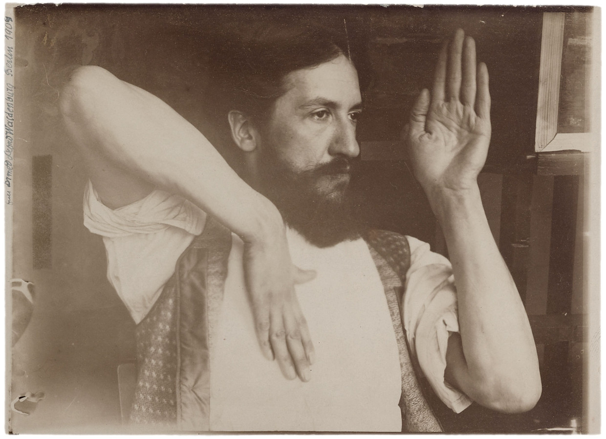 Portret van Piet Mondriaan, ca. april 1909.

 Beeld © Alfred Waldenburg, collectie RKD