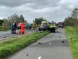 Zwaar ongeluk op N201: brandweer bevrijdt bestuurder uit autowrak 