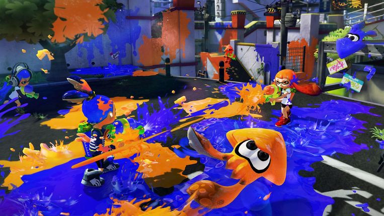 Beeld uit Splatoon Beeld Nintendo