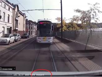 VIDEO: Gentse tram rijdt te snel in zone 30