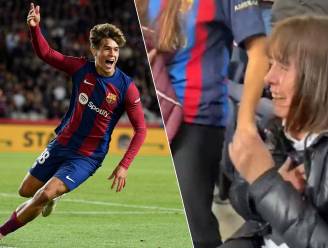 KIJK. Mama en zus tot tranen toe bewogen: Barça-debutant Guiu (17) zorgt amper 23 seconden na invalbeurt voor winning goal