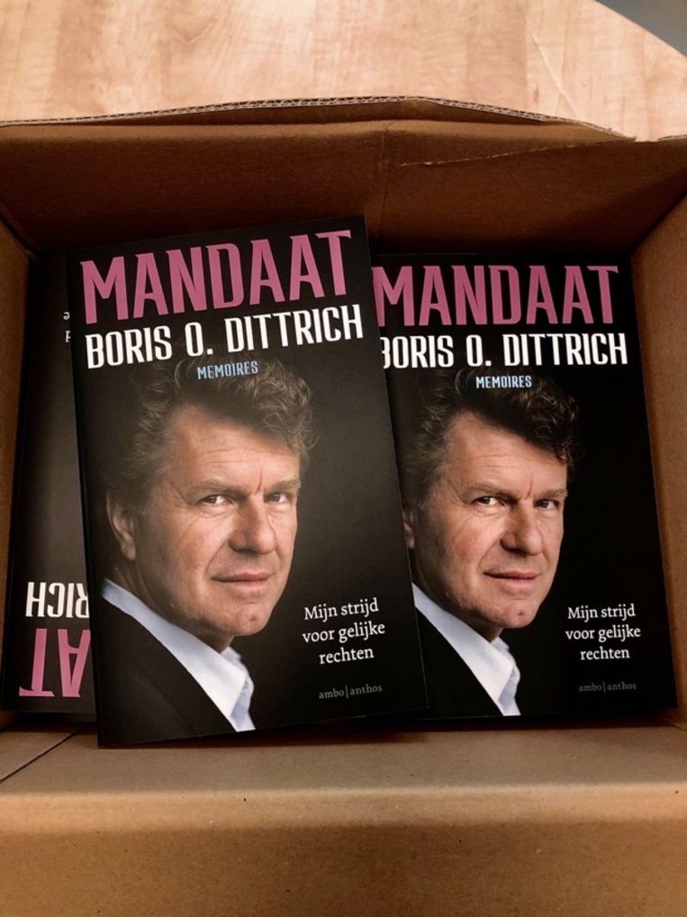 Boris Dittrich presenteert zijn autobiografie ‘Mandaat’ zaterdag in de Amsterdamse boekhandel Scheltema. Beeld Ambo Anthos