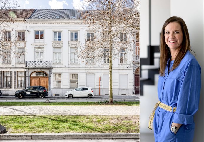 Evelyn (44) woont hier met Steven (43) en hun dochters Chloé (11) en Axelle (13).