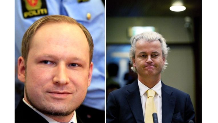 Breivik ontmoet Wilders op het podium | De Morgen