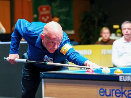 De Bruijn overtuigend naar achtste finales GP driebanden, sterke debutant Van ’t Zelfden haalt het niet