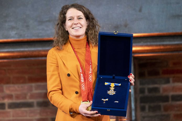 Ireen Wüst in de Ridderzaal.
