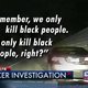 Amerikaanse agent tegen blanke vrouw: "We schieten enkel zwarten dood"