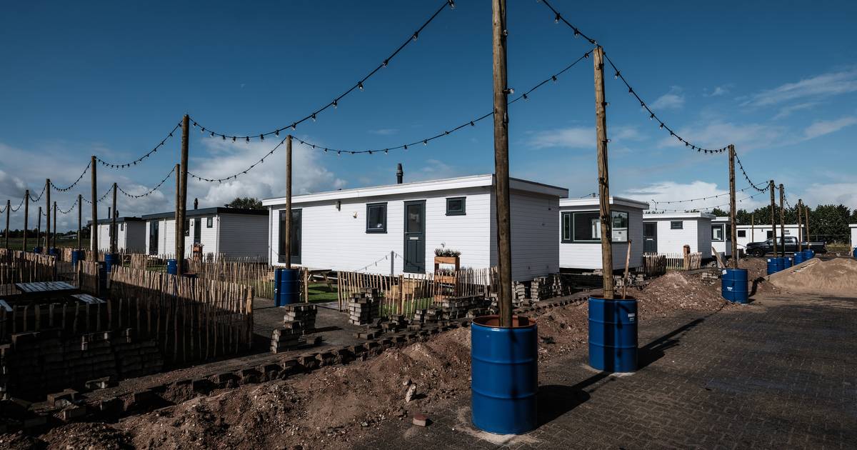 Opvang voor Oekraïners op minicamping Mietvelder wordt uitgebreid met vijf chalets en dertig bewoner