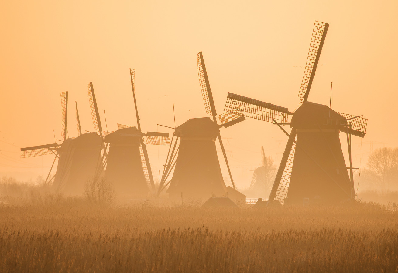 Het is deze week 25 jaar geleden dat het molengebied in Kinderdijk werd opgenomen op de Unesco Werelderfgoedlijst.
