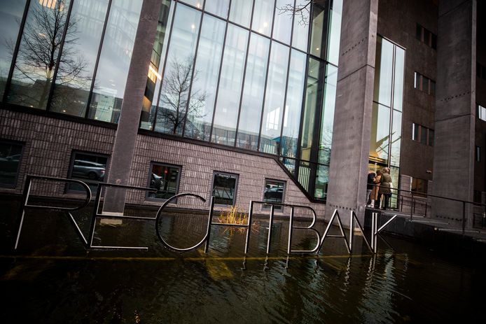 Exterieur van de rechtbank in Lelystad.