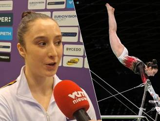 “Ik laat er mijn hoofd niet door hangen”: Nina Derwael valt op EK zowel op brug als balk, Maellyse Brassart in running voor olympisch ticket