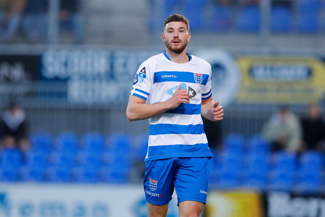 Mees de Wit vertrekt voor 2,3 miljoen euro van PEC Zwolle naar AZ Foto bndestem.nl