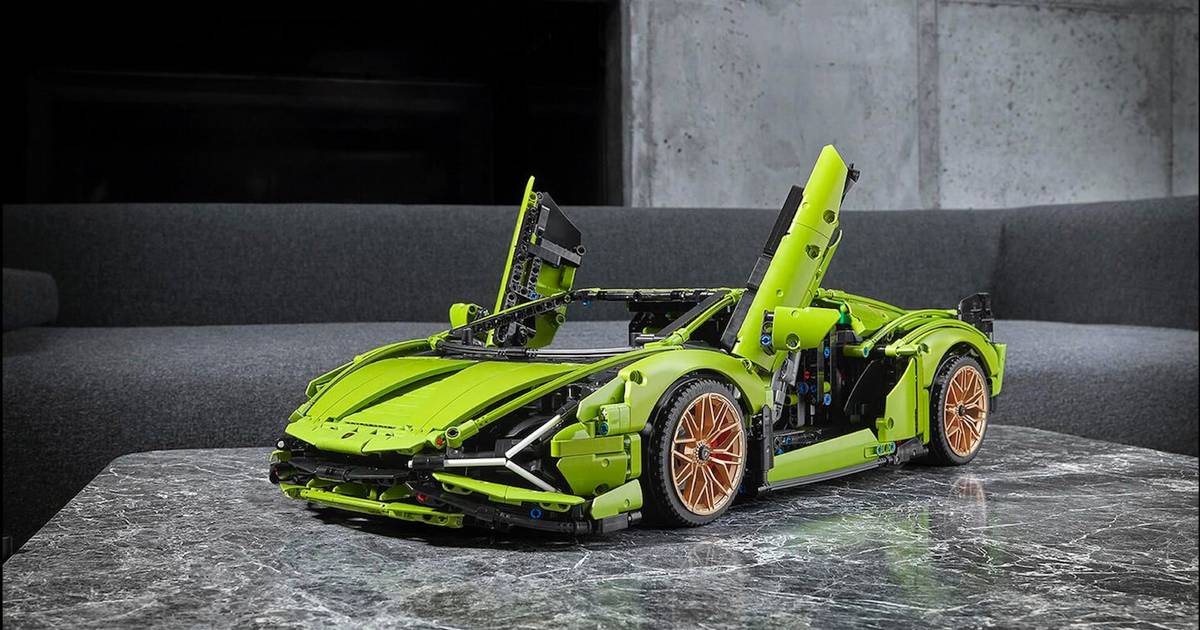 Lego-Lamborghini bestaat bijna 4000 onderdelen Auto | AD.nl