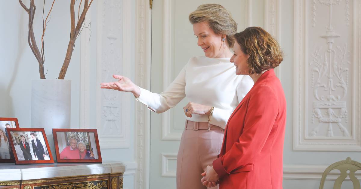 The first images of the exclusive VTM interview with Queen Mathilde: “My children grow up so fast” |  Royalty