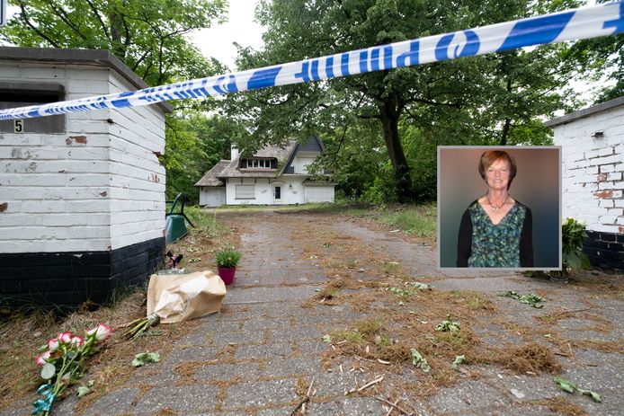 BONHEIDEN - Na de moord op Christine Verbeiren (inzet) werd de woning verzegeld en een perimeter ingesteld.