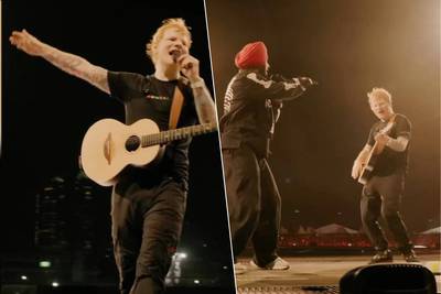KIJK. Ed Sheeran verrast fans door plots in het Punjabi te zingen tijdens optreden