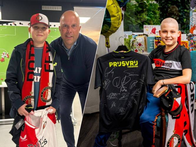 Doodzieke Mats (11) kreeg persoonlijke peptalk van Arne Slot: ‘Hij zei dat ik moest doorzetten’
