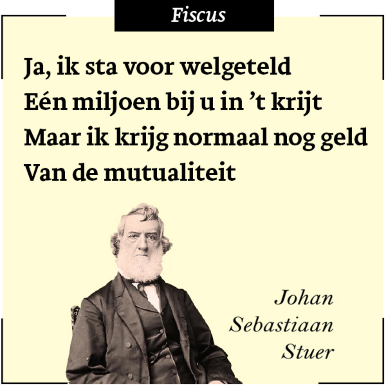 Johan Sebastiaan Stuer 33 - Fiscus Beeld Humo