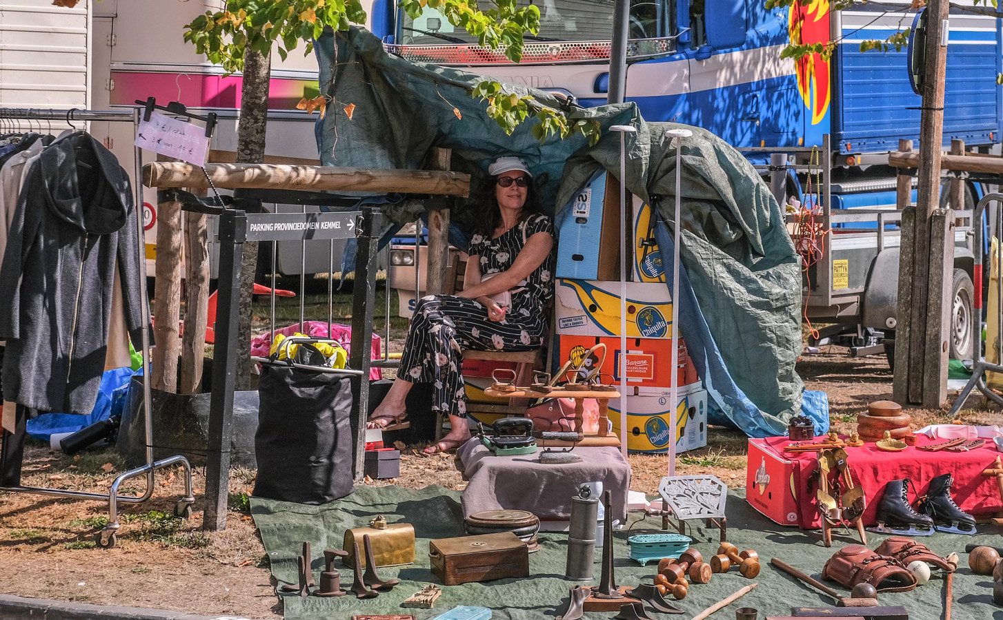 45ste Antiek en Rommelmarkt lokt duizenden spullenjagers naar Kemmel Foto hln.be