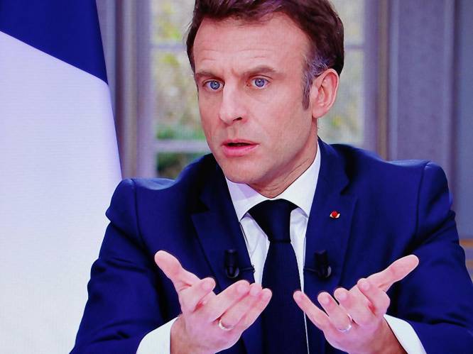 Macron wil “noodzakelijke” pensioenhervorming eind dit jaar uitvoeren, Franse president haalt uit naar betogers