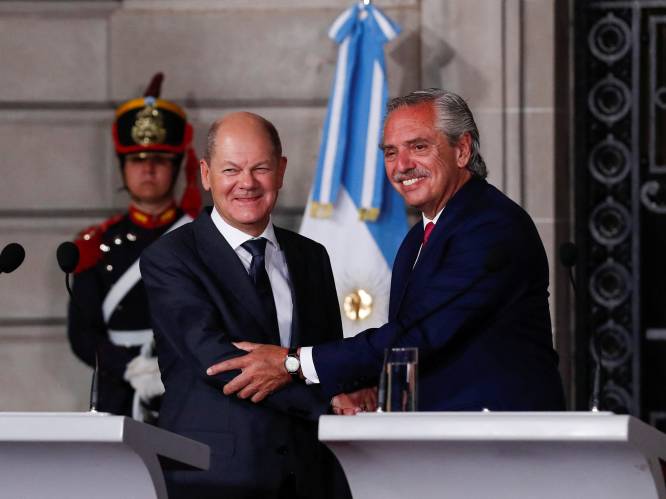 Duitse bondskanselier Scholz zet druk voor handelsakkoord tussen EU en Zuid-Amerika