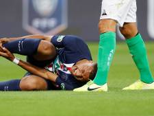 Eerste diagnose Mbappé: geen breuk, wél verrekte enkelbanden