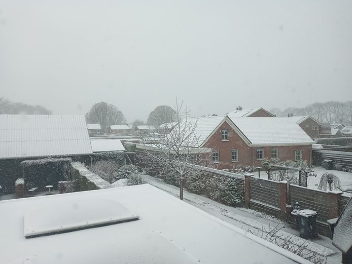 Winter wonderland in 's-Heer Hendrikskinderen