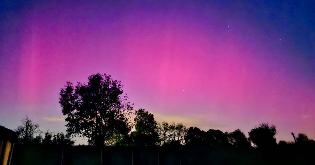 Watch the skies closely: The northern lights may shine again in Belgium tonight or tomorrow |  Instagram HLN