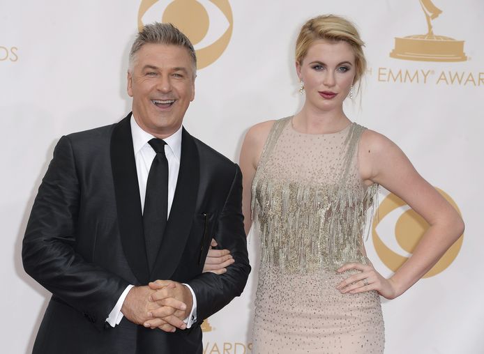 Alec Baldwin en zijn dochter Ireland Baldwin.