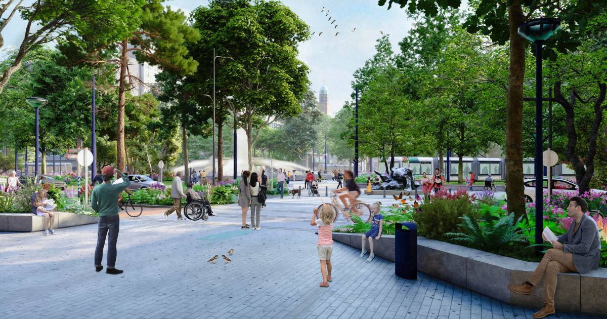 Hofplein: Rotterdam’s Green Oasis and Metamorphosis Inspired by a Park in New York
