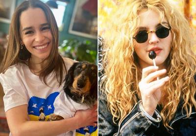 CELEB 24/7. Emilia Clarke en haar hondje Ted zetten zich in voor Oekraïne en wie is deze stoere rockchick?