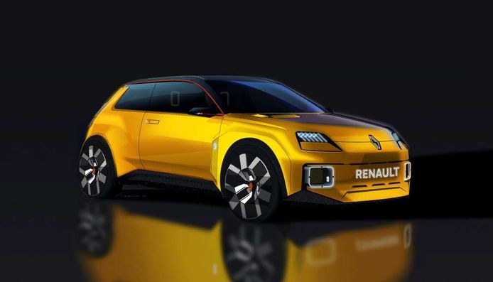 Autofabrikanten werken hard aan het elektrificeren van hun gamma. Zo komt Renault met een soort retrovariant van de Renault 5 op stroom.
