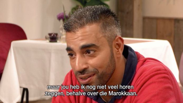 Choukri kreeg heel wat te horen in 'First Dates'