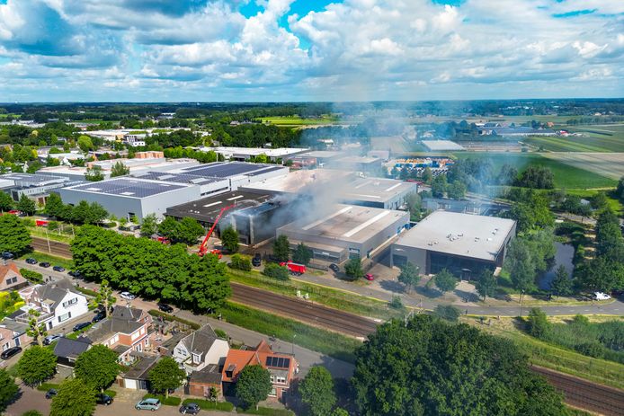 In juni 2022 was nog een grote brand bij aanmaakblokjesfabriek Fire-Up in Oisterwijk