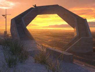 Wordt dit het mooiste uitkijkplatform van de kust? Westerpunt verbindt zee met duinen