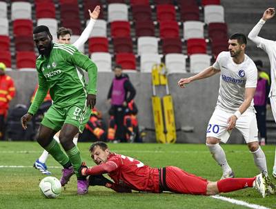 Incapable de marquer, La Gantoise perd la manche aller contre le Maccabi Haifa